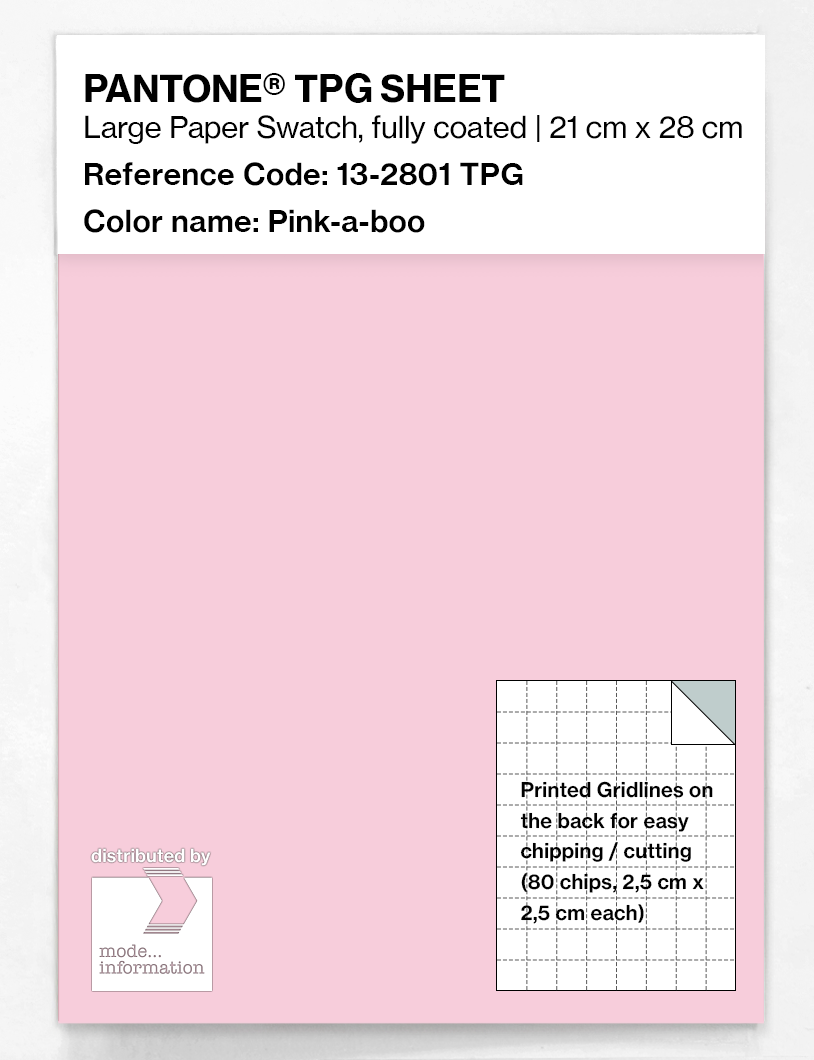 Artikelbild 1 des Artikels “PANTONE® TPG SHEET 13-2801 TPG Pink-a-boo “