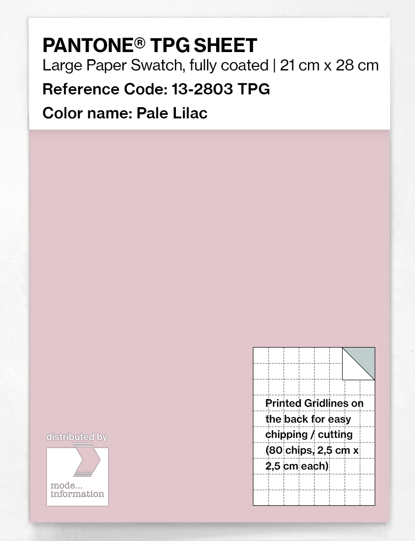 Artikelbild 1 des Artikels “PANTONE® TPG SHEET 13-2803 TPG Pale Lilac “