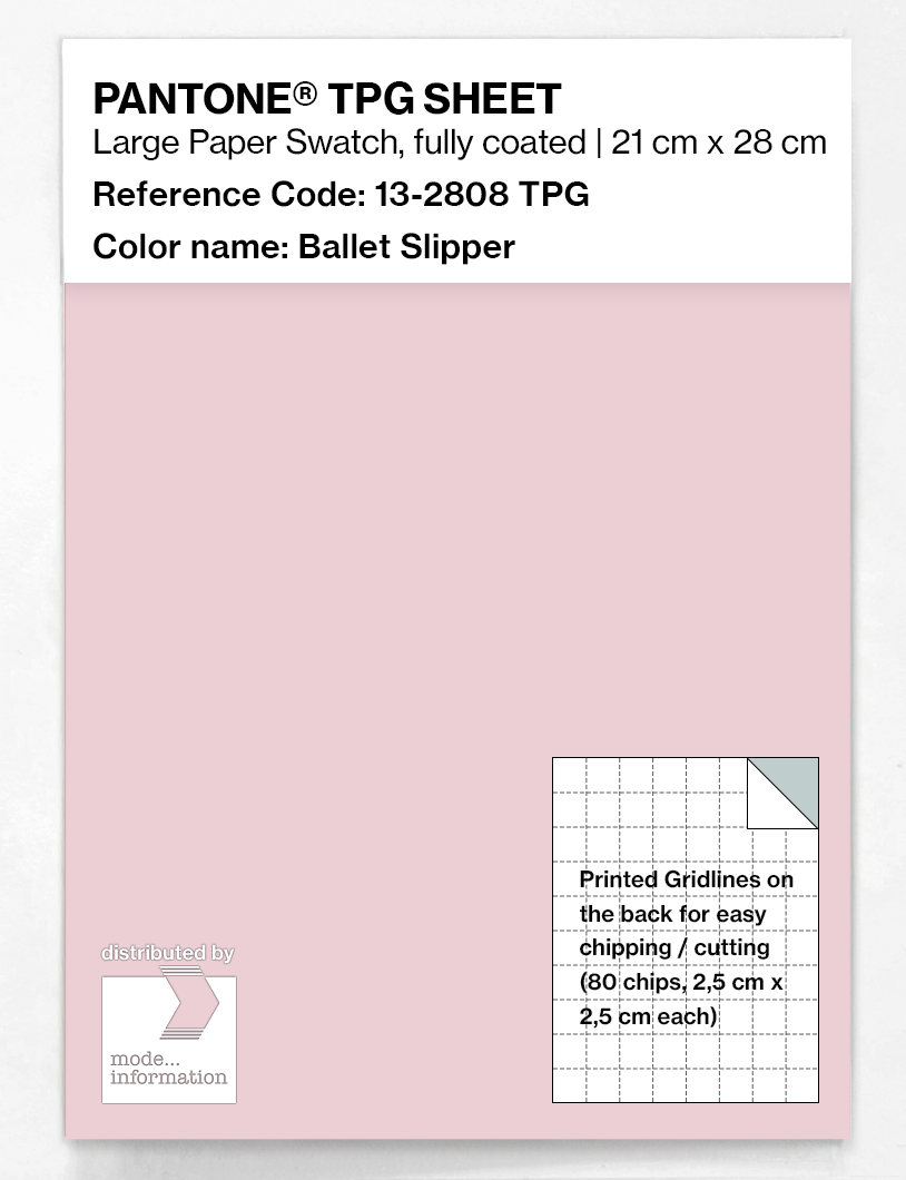 Artikelbild 1 des Artikels “PANTONE® TPG SHEET 13-2808 TPG Ballet Slipper “