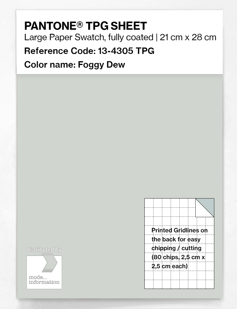 Artikelbild 1 des Artikels “PANTONE® TPG SHEET 13-4305 TPG Foggy Dew “