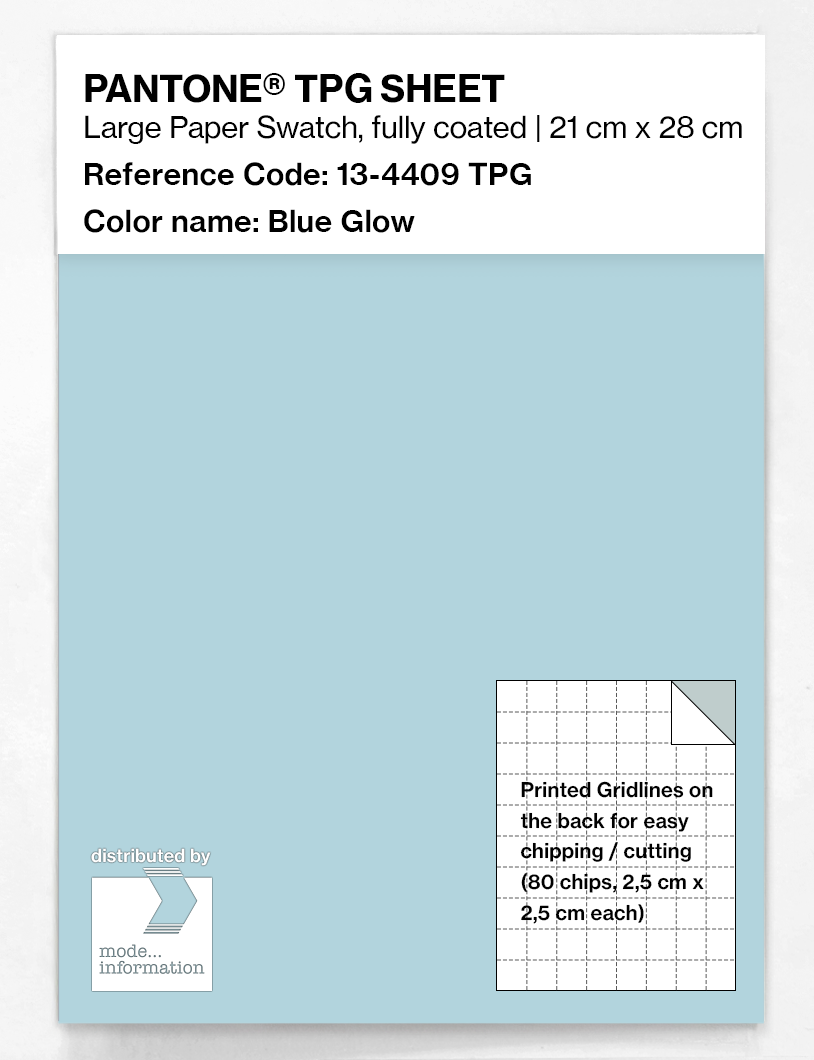 Artikelbild 1 des Artikels “PANTONE® TPG SHEET 13-4409 TPG Blue Glow “
