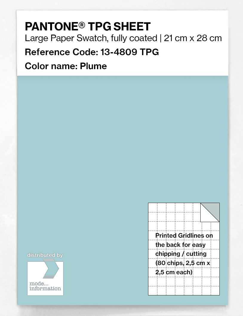 Product image 1 of the product “PANTONE® TPG SHEET 13-4809 TPG Plume ”