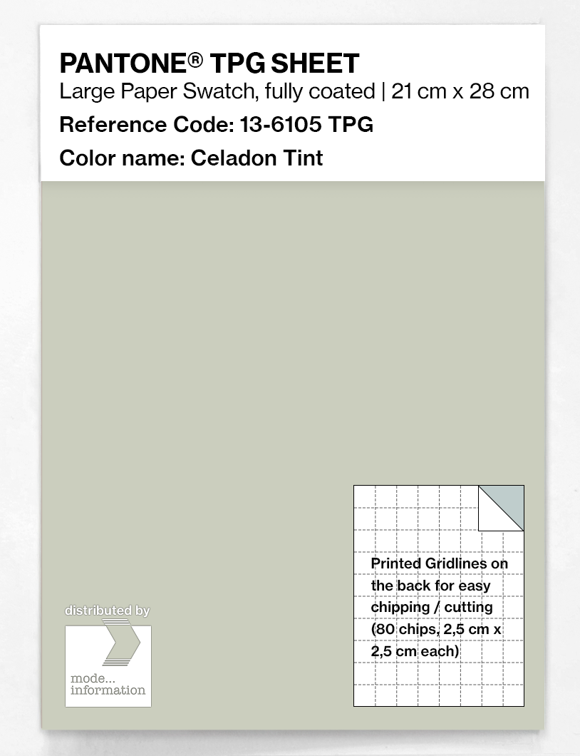Artikelbild 1 des Artikels “PANTONE® TPG SHEET 13-6105 TPG Celadon Tint “