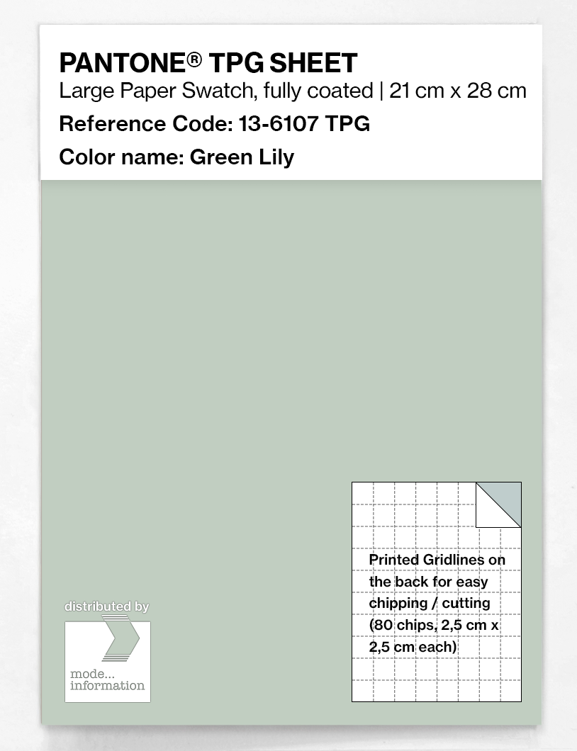 Artikelbild 1 des Artikels “PANTONE® TPG SHEET 13-6107 TPG Green Lily “