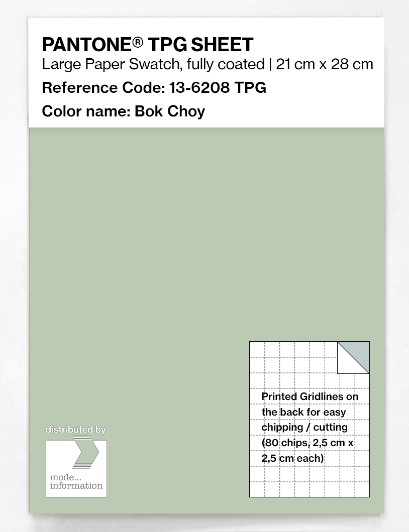 Artikelbild 1 des Artikels “PANTONE® TPG SHEET 13-6208 TPG Bok Choy “
