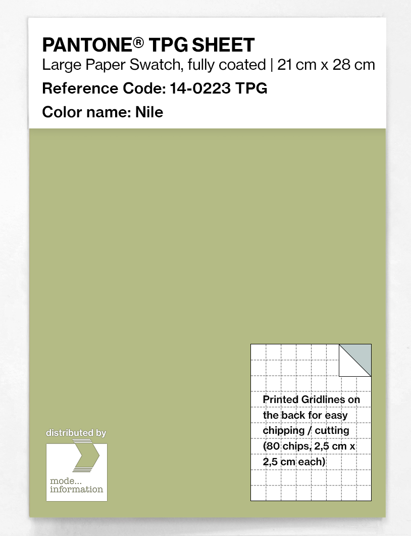 Artikelbild 1 des Artikels “PANTONE® TPG SHEET 14-0223 TPG Nile “