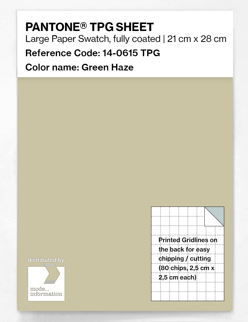 Artikelbild 1 des Artikels “PANTONE® TPG SHEET 14-0615 TPG Green Haze “