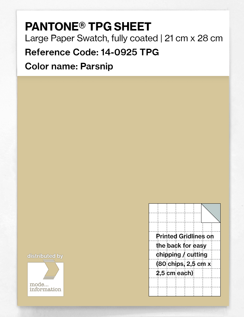 Artikelbild 1 des Artikels “PANTONE® TPG SHEET 14-0925 TPG Parsnip “