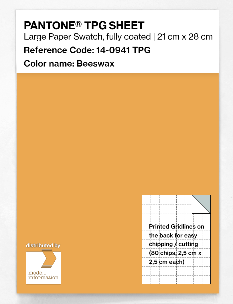 Artikelbild 1 des Artikels “PANTONE® TPG SHEET 14-0941 TPG Beeswax “
