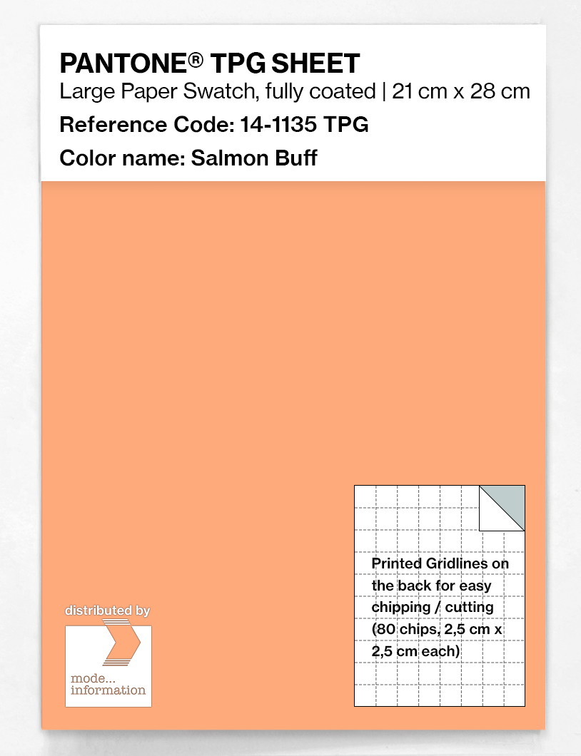 Artikelbild 1 des Artikels “PANTONE® TPG SHEET 14-1135 TPG Salmon Buff “