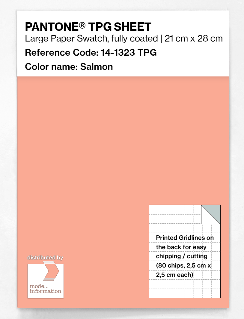 Artikelbild 1 des Artikels “PANTONE® TPG SHEET 14-1323 TPG Salmon “