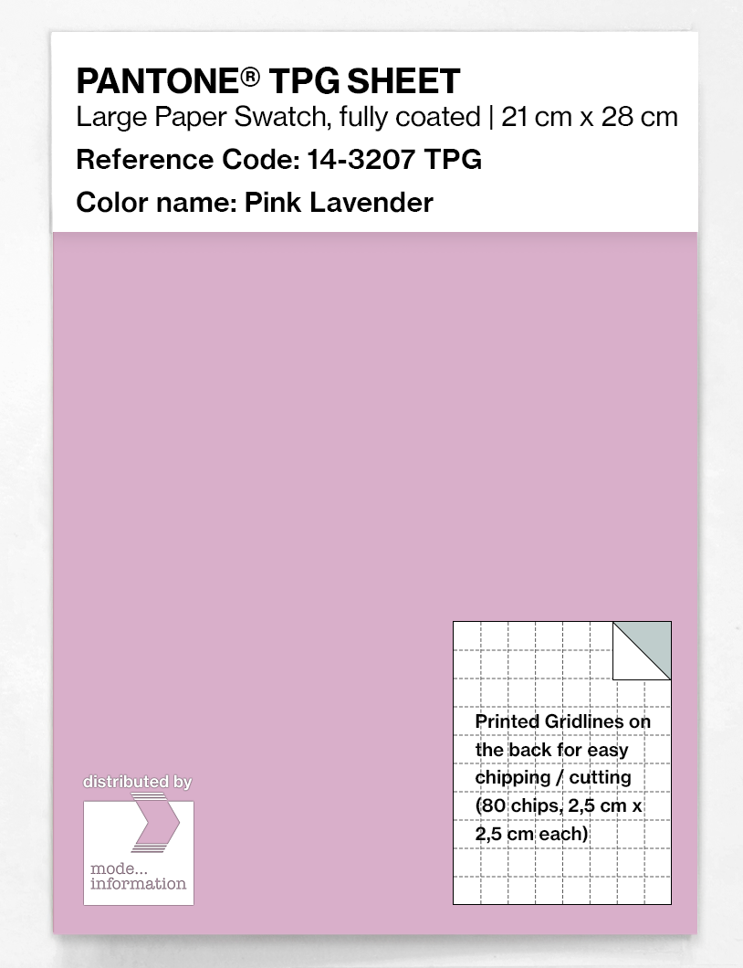 Artikelbild 1 des Artikels “PANTONE® TPG SHEET 14-3207 TPG Pink Lavender “
