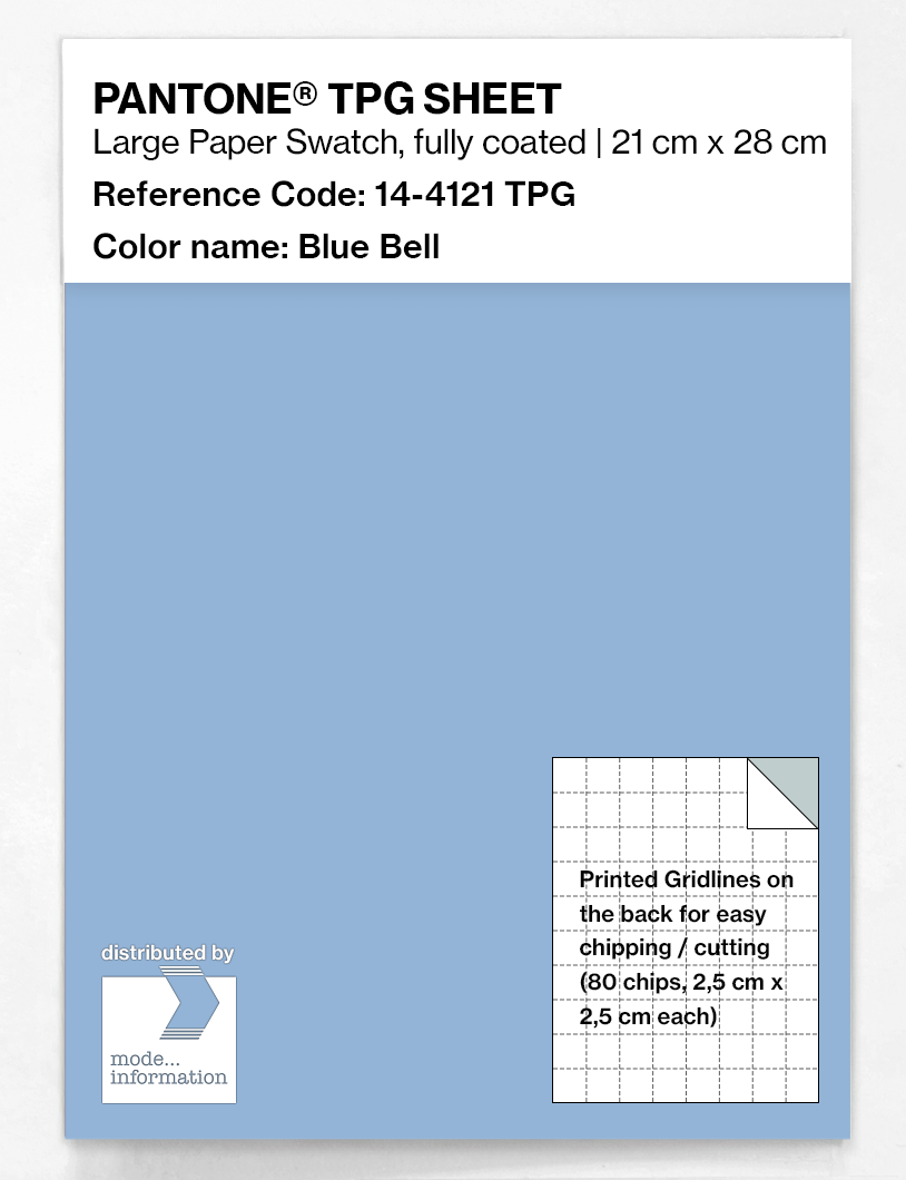 Artikelbild 1 des Artikels “PANTONE® TPG SHEET 14-4121 TPG Blue Bell “