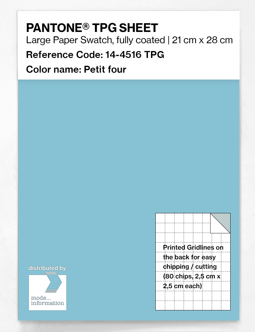 Product image 1 of the product “PANTONE® TPG SHEET 14-4516 TPG Petit four ”