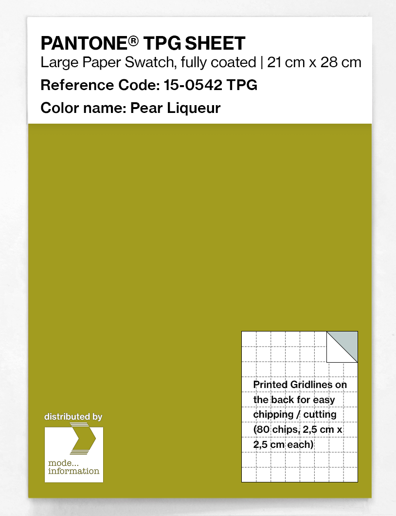 Artikelbild 1 des Artikels “PANTONE® TPG SHEET 15-0542 TPG Pear Liqueur “