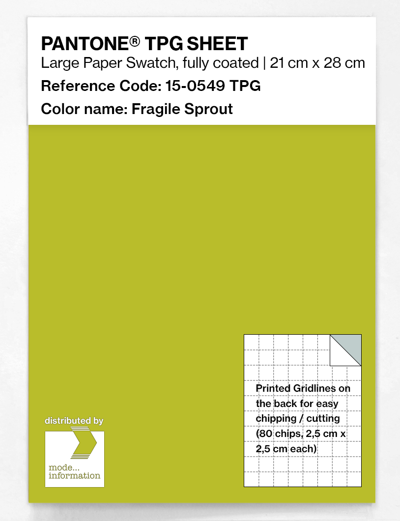 Artikelbild 1 des Artikels “PANTONE® TPG SHEET 15-0549 TPG Fragile Sprout “
