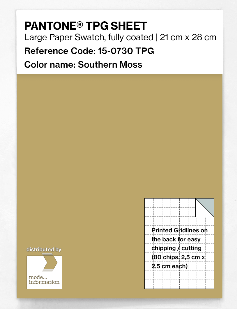 Artikelbild 1 des Artikels “PANTONE® TPG SHEET 15-0730 TPG Southern Moss “