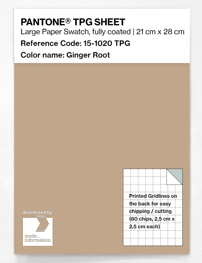 Artikelbild 1 des Artikels “PANTONE® TPG SHEET 15-1020 TPG Ginger Root “