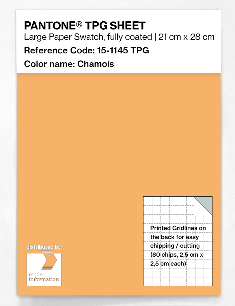 Artikelbild 1 des Artikels “PANTONE® TPG SHEET 15-1145 TPG Chamois “