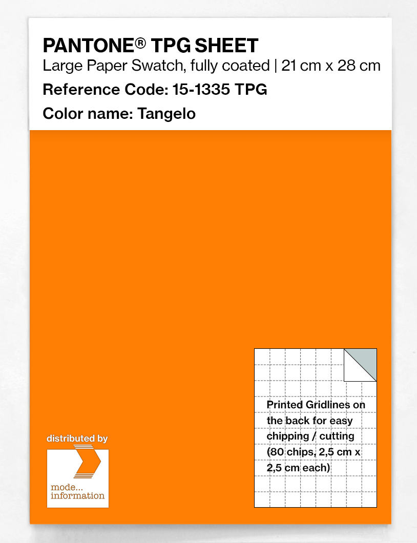 Artikelbild 1 des Artikels “PANTONE® TPG SHEET 15-1335 TPG Tangelo “
