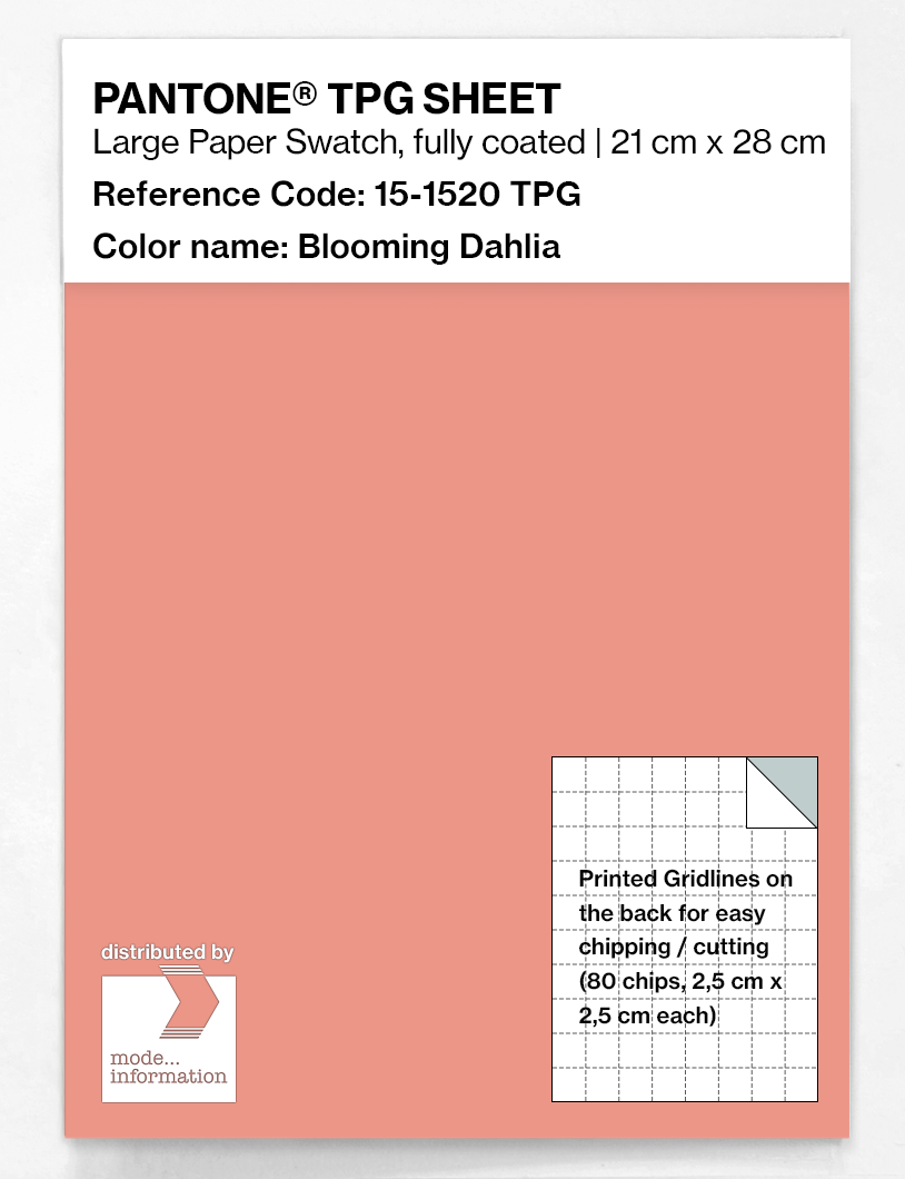 Artikelbild 1 des Artikels “PANTONE® TPG SHEET 15-1520 TPG Blooming Dahlia “