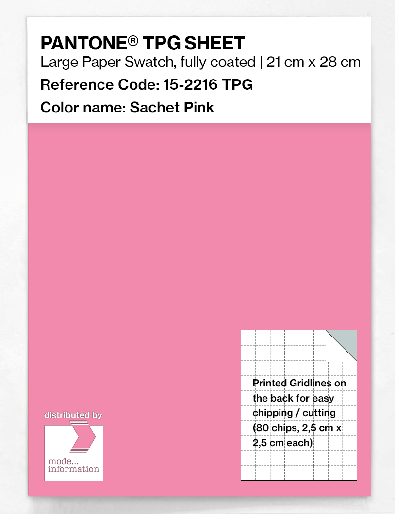Artikelbild 1 des Artikels “PANTONE® TPG SHEET 15-2216 TPG Sachet Pink “