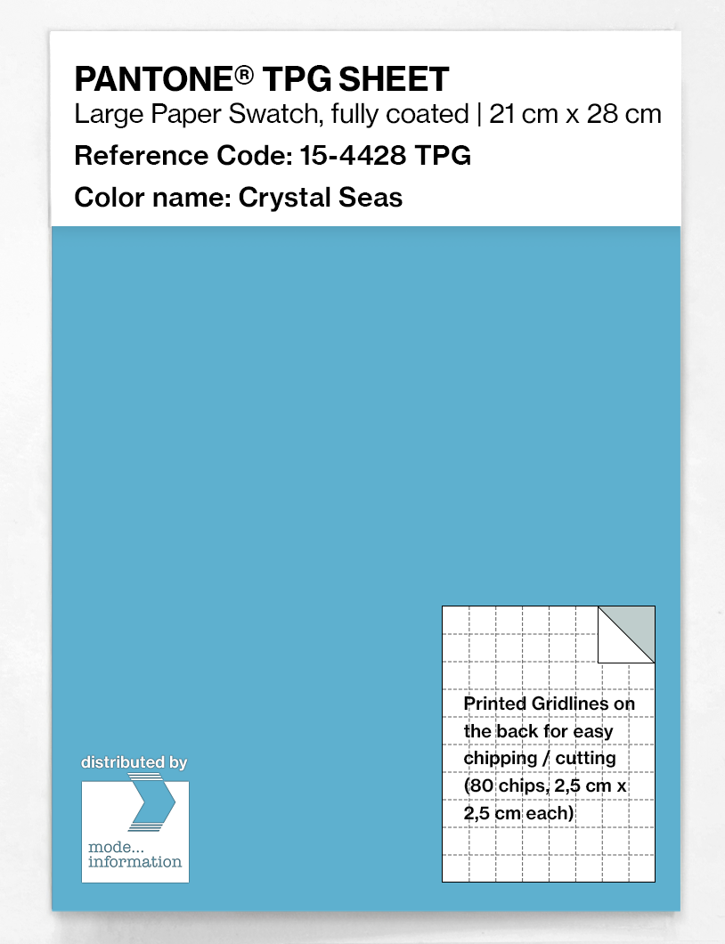 Artikelbild 1 des Artikels “PANTONE® TPG SHEET 15-4428 TPG Crystal Seas “