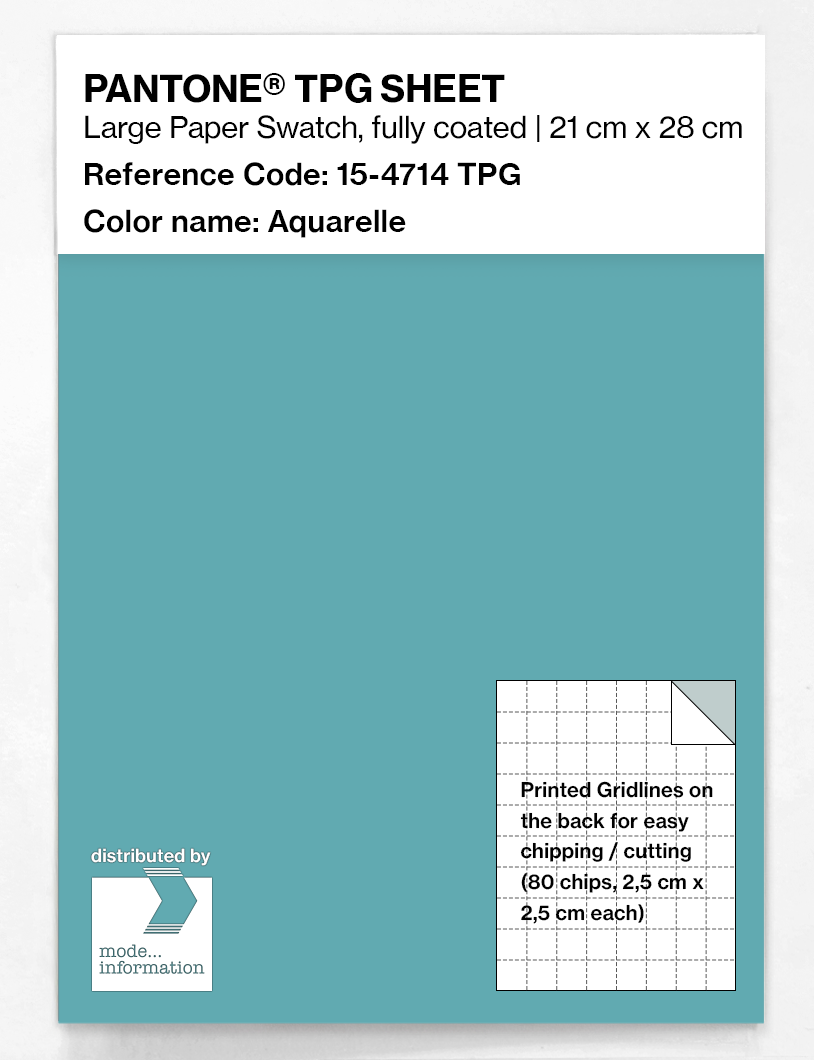 Artikelbild 1 des Artikels “PANTONE® TPG SHEET 15-4714 TPG Aquarelle “