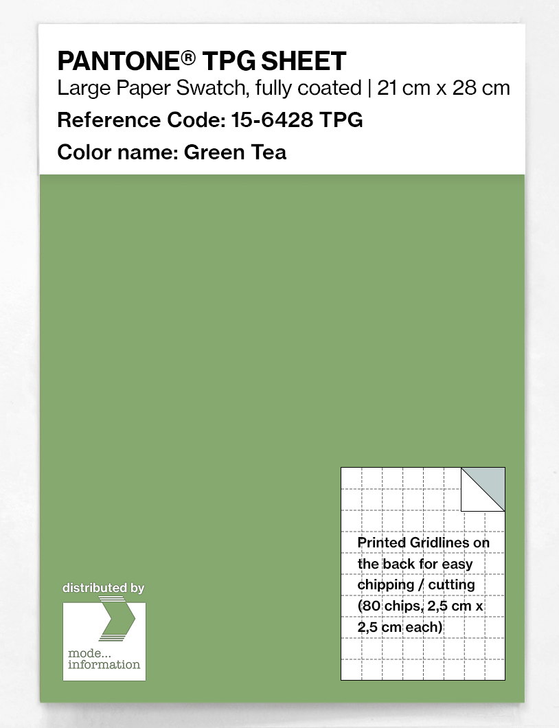 Artikelbild 1 des Artikels “PANTONE® TPG SHEET 15-6428 TPG Green Tea “