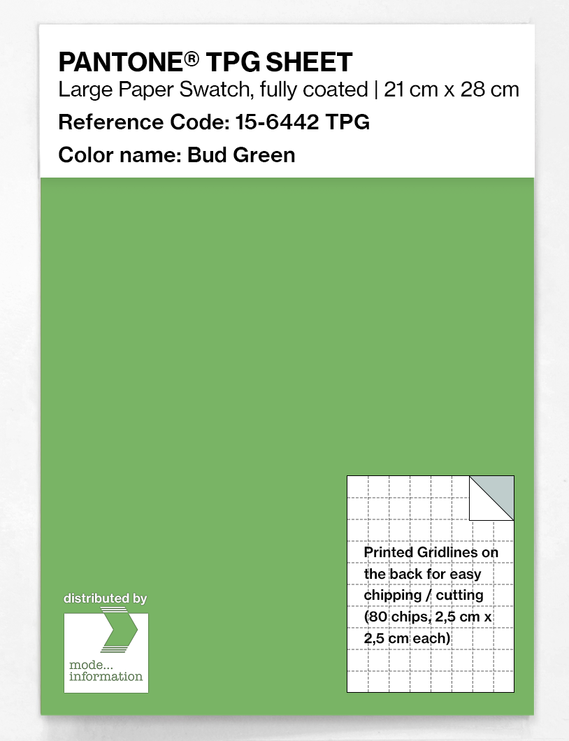 Artikelbild 1 des Artikels “PANTONE® TPG SHEET 15-6442 TPG Bud Green “