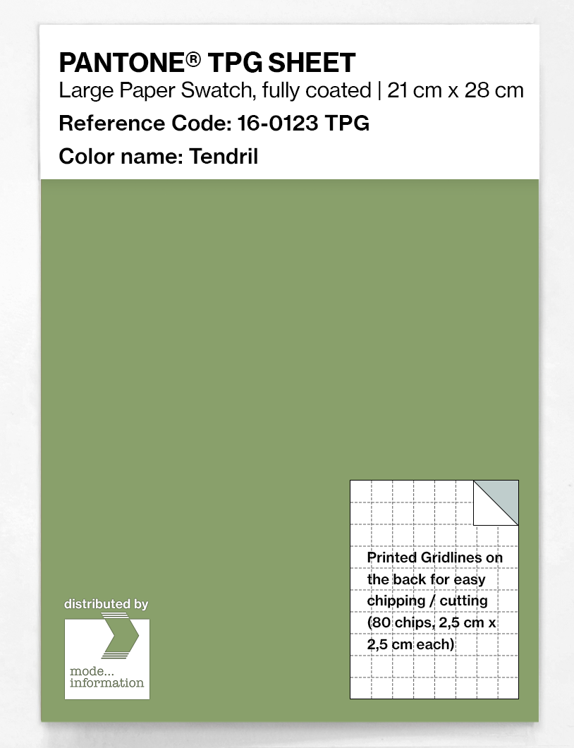 Artikelbild 1 des Artikels “PANTONE® TPG SHEET 16-0123 TPG Tendril “