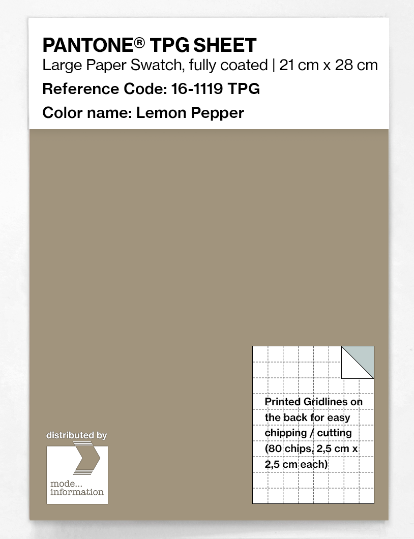 Artikelbild 1 des Artikels “PANTONE® TPG SHEET 16-1119 TPG Lemon Pepper “