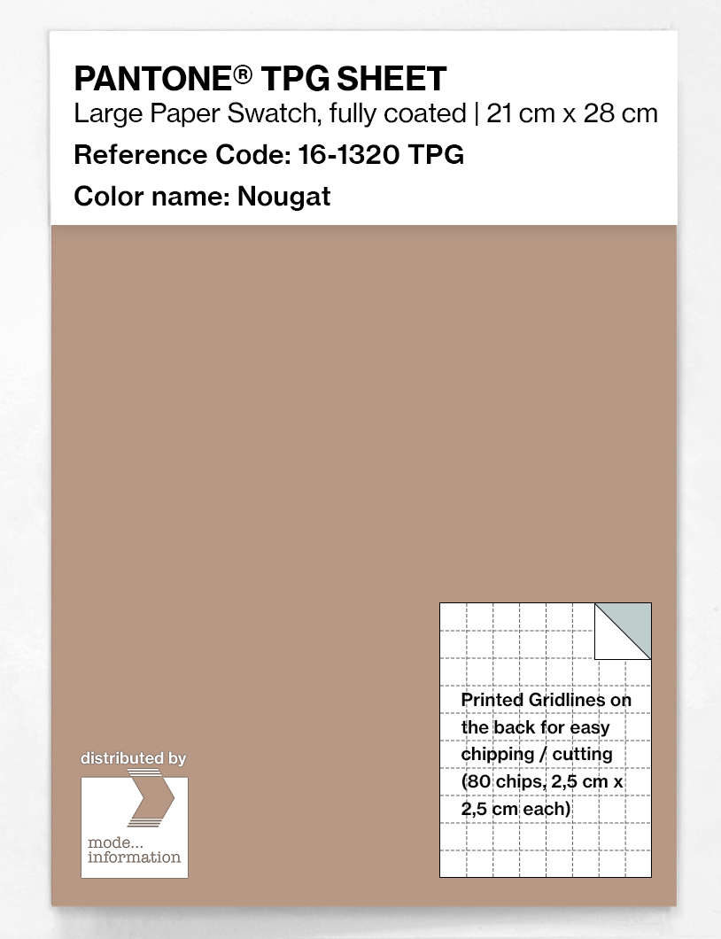 Artikelbild 1 des Artikels “PANTONE® TPG SHEET 16-1320 TPG Nougat “