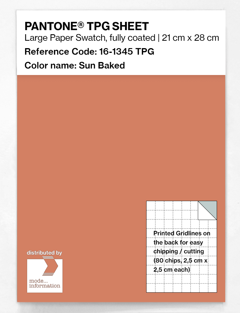 Artikelbild 1 des Artikels “PANTONE® TPG SHEET 16-1345 TPG Sun Baked “