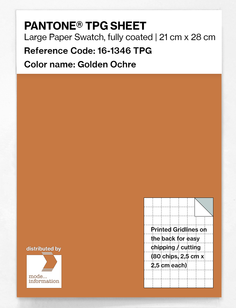 Artikelbild 1 des Artikels “PANTONE® TPG SHEET 16-1346 TPG Golden Ochre “