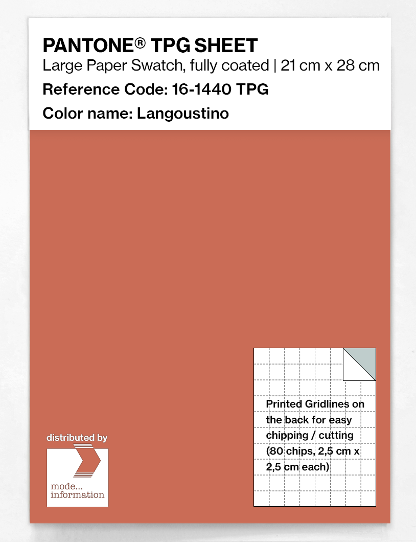 Artikelbild 1 des Artikels “PANTONE® TPG SHEET 16-1440 TPG Langoustino “