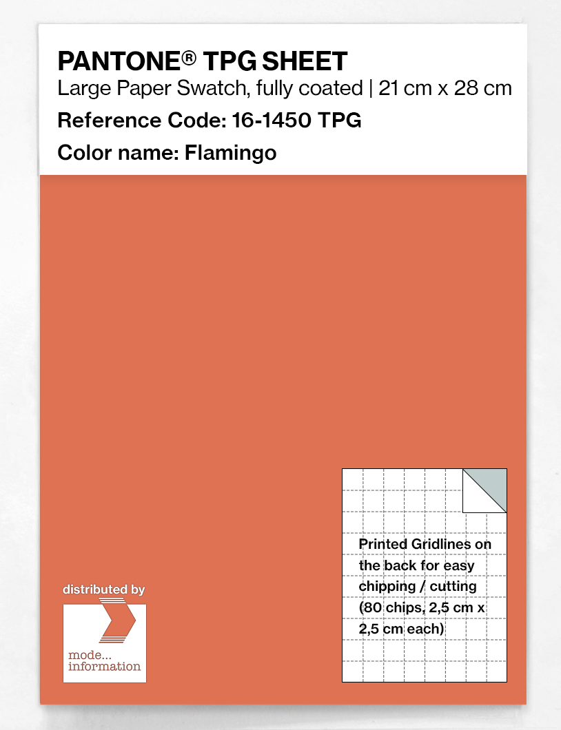 Artikelbild 1 des Artikels “PANTONE® TPG SHEET 16-1450 TPG Flamingo “