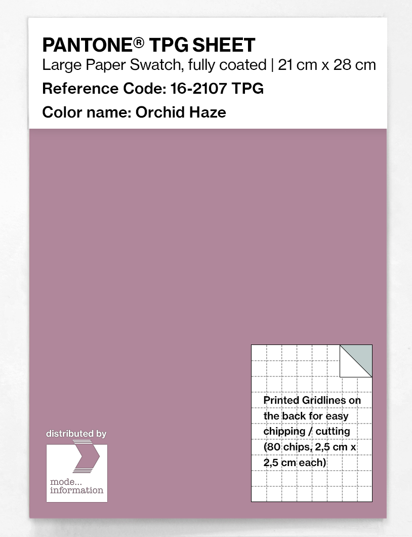 Artikelbild 1 des Artikels “PANTONE® TPG SHEET 16-2107 TPG Orchid Haze “