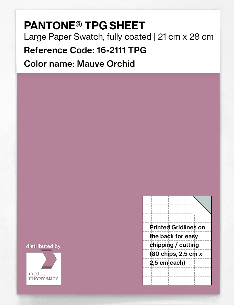 Artikelbild 1 des Artikels “PANTONE® TPG SHEET 16-2111 TPG Mauve Orchid “