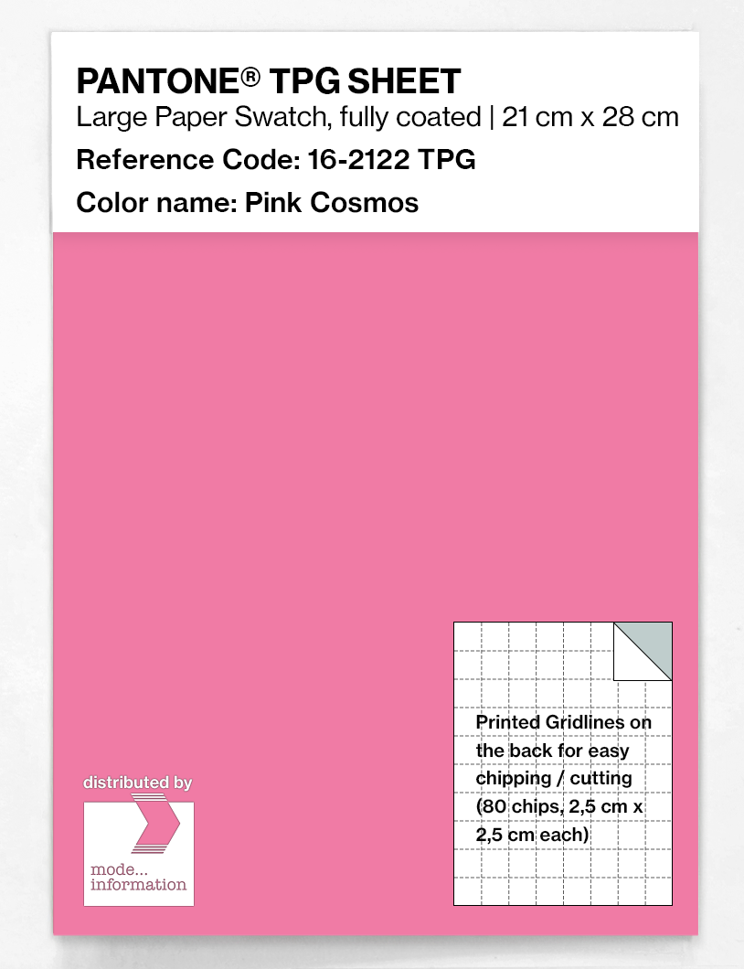 Artikelbild 1 des Artikels “PANTONE® TPG SHEET 16-2122 TPG Pink Cosmos “