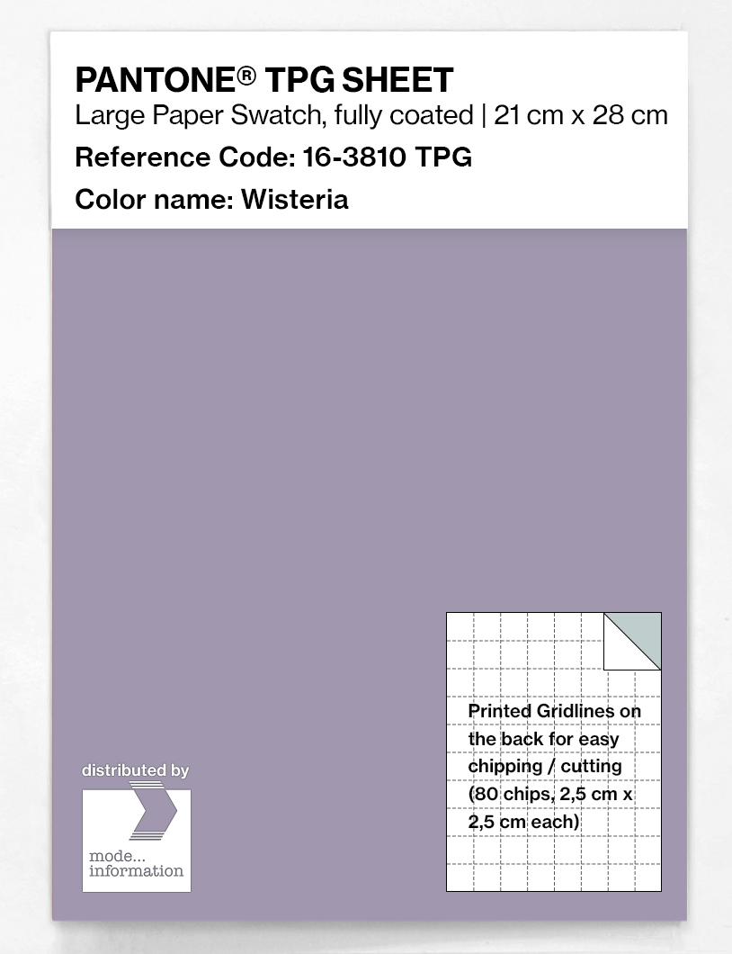 Artikelbild 1 des Artikels “PANTONE® TPG SHEET 16-3810 TPG Wisteria “