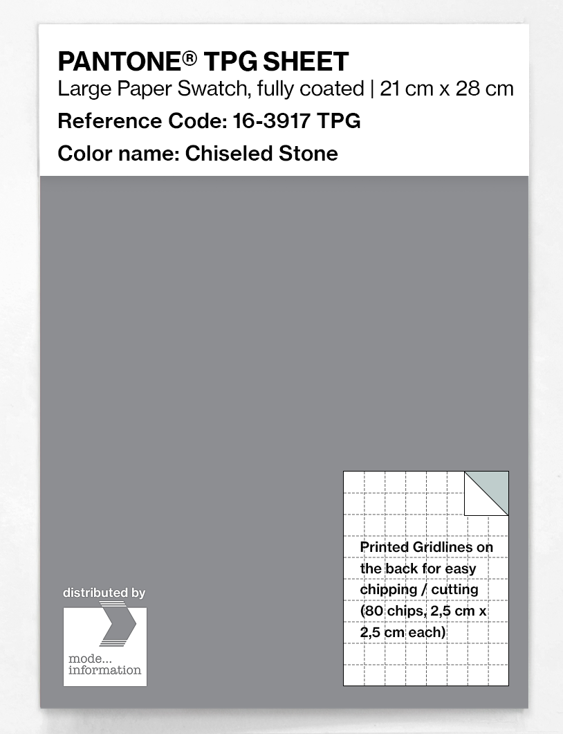 Artikelbild 1 des Artikels “PANTONE® TPG SHEET 16-3917 TPG Chiseled Stone “