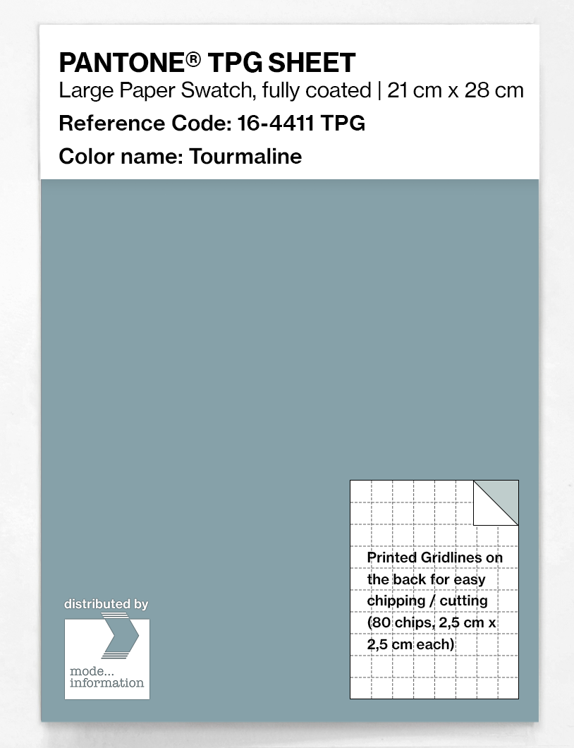 Artikelbild 1 des Artikels “PANTONE® TPG SHEET 16-4411 TPG Tourmaline “