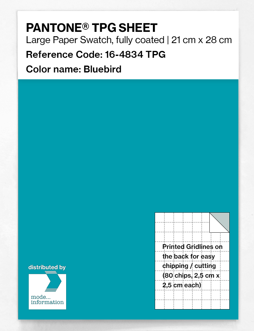Artikelbild 1 des Artikels “PANTONE® TPG SHEET 16-4834 TPG Bluebird “