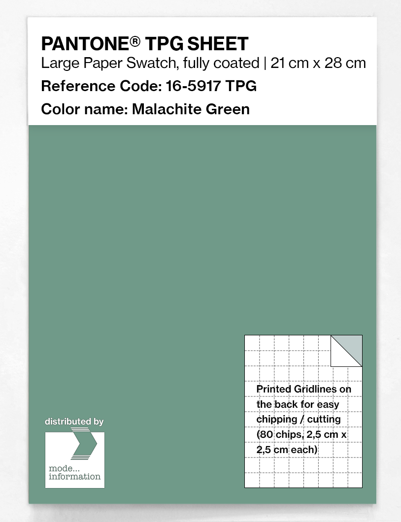 Artikelbild 1 des Artikels “PANTONE® TPG SHEET 16-5917 TPG Malachite Green “
