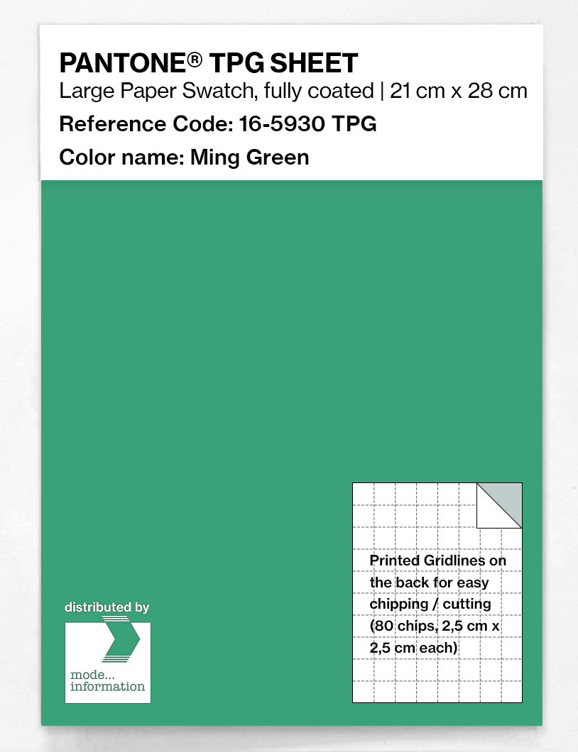 Artikelbild 1 des Artikels “PANTONE® TPG SHEET 16-5930 TPG Ming Green “