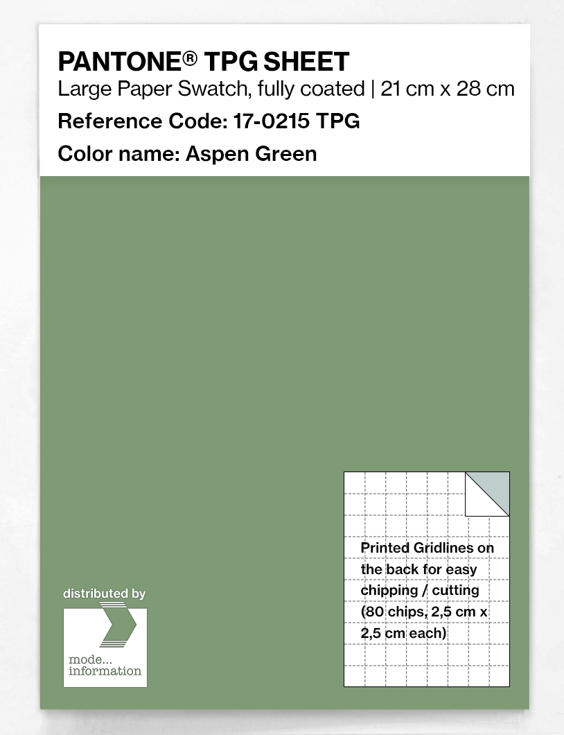 Artikelbild 1 des Artikels “PANTONE® TPG SHEET 17-0215 TPG Aspen Green “