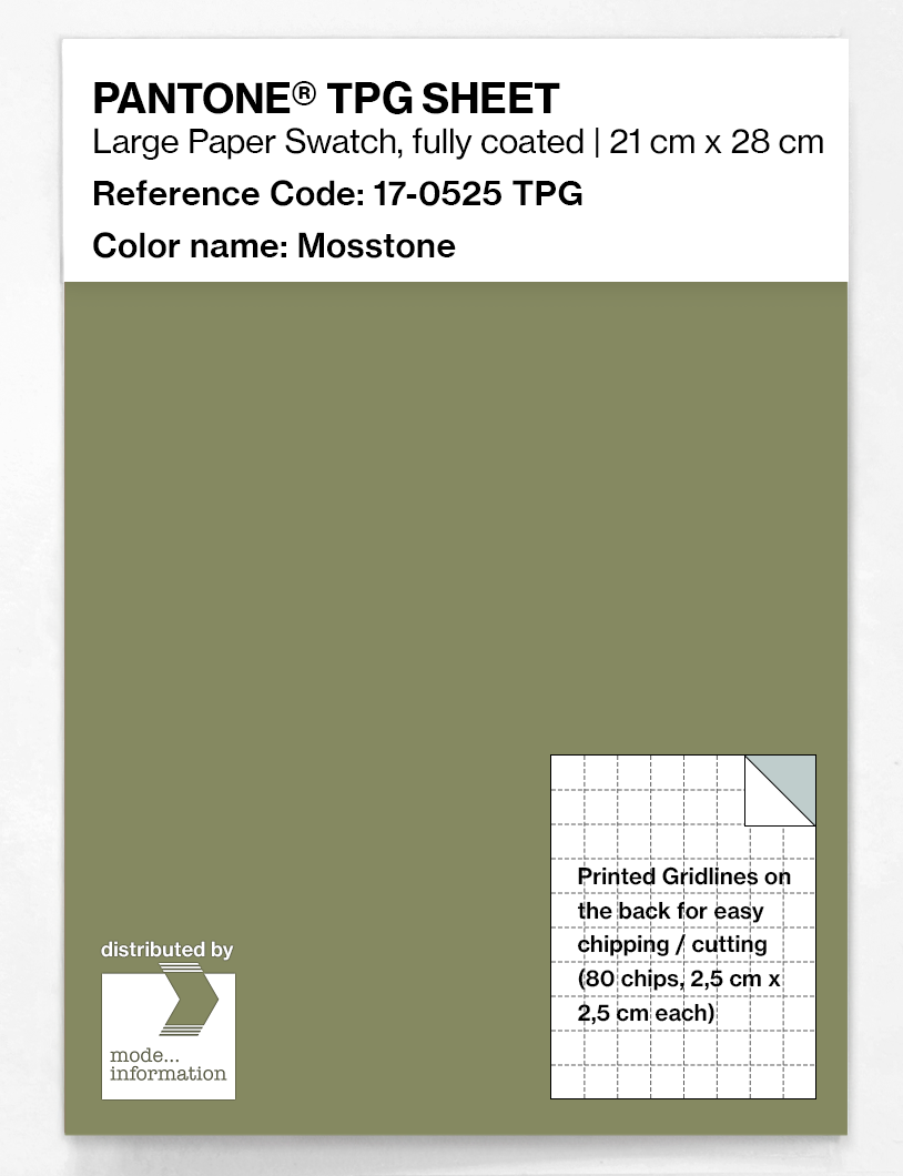 Artikelbild 1 des Artikels “PANTONE® TPG SHEET 17-0525 TPG Mosstone “