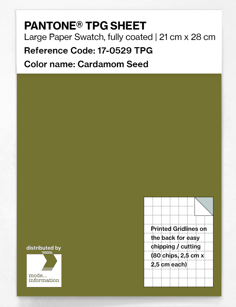 Artikelbild 1 des Artikels “PANTONE® TPG SHEET 17-0529 TPG Cardamom Seed “
