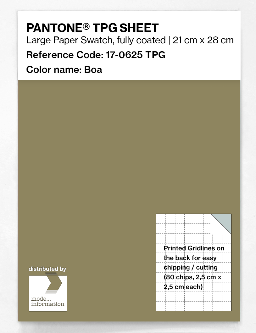 Artikelbild 1 des Artikels “PANTONE® TPG SHEET 17-0625 TPG Boa “